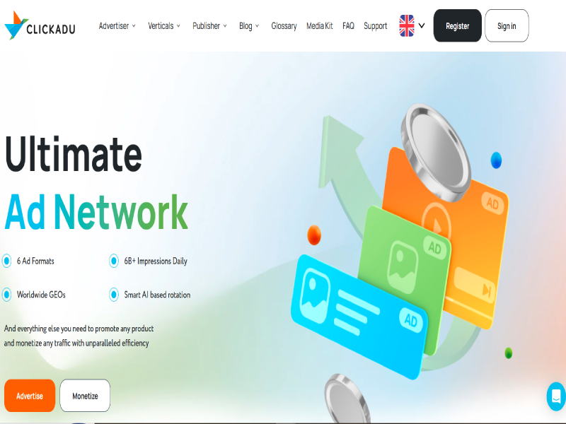 Clickadu Referral Program – Earn Up to 5% from Referred Publishers