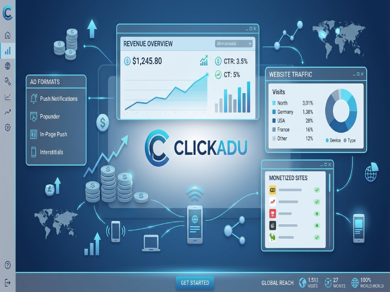 Clickadu – Monetize Your Website with Online Advertising
